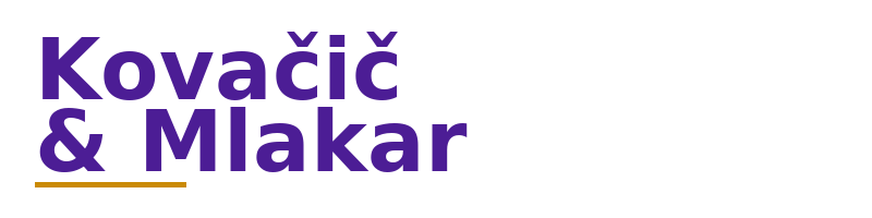 Kovačič & Mlakar logo